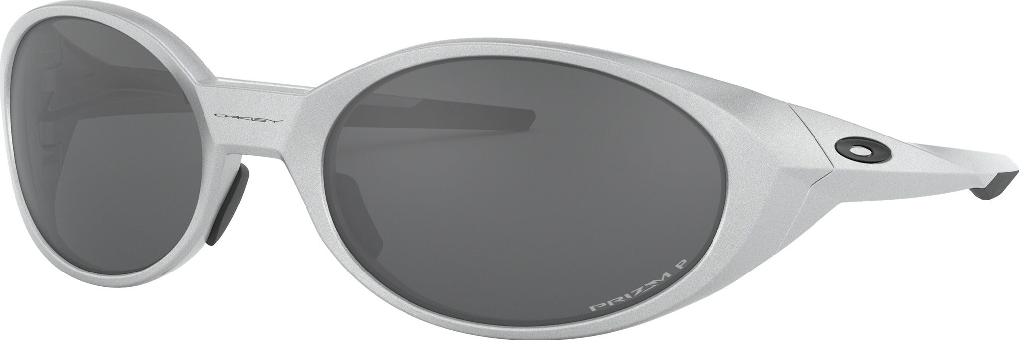 Oakley Eye Jacket Sunglasses - Redux Silver - Prizm Black Iridium Polarized  Lens