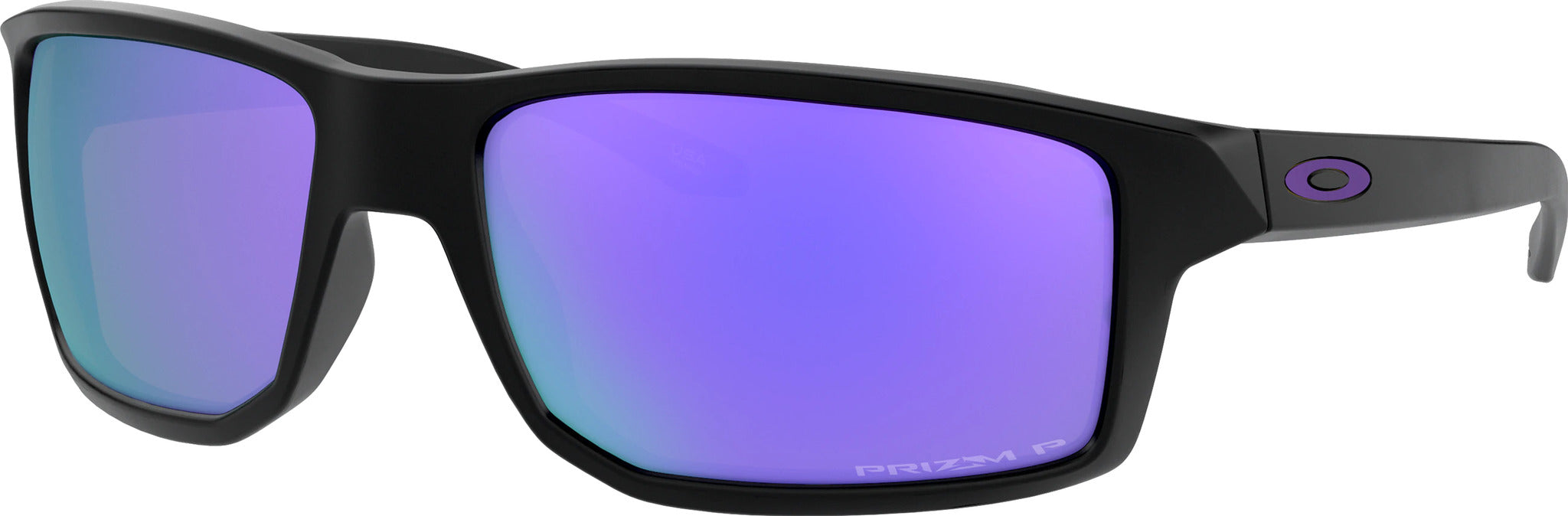 Oakley Gibston Sunglasses - Matte Black - Prizm Violet Iridium Polarized  Lens | Altitude Sports