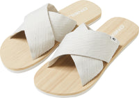 Aerusi Women Summer Beach Braided Strap Thong Flip Flops Slippers Cozy  Sandals