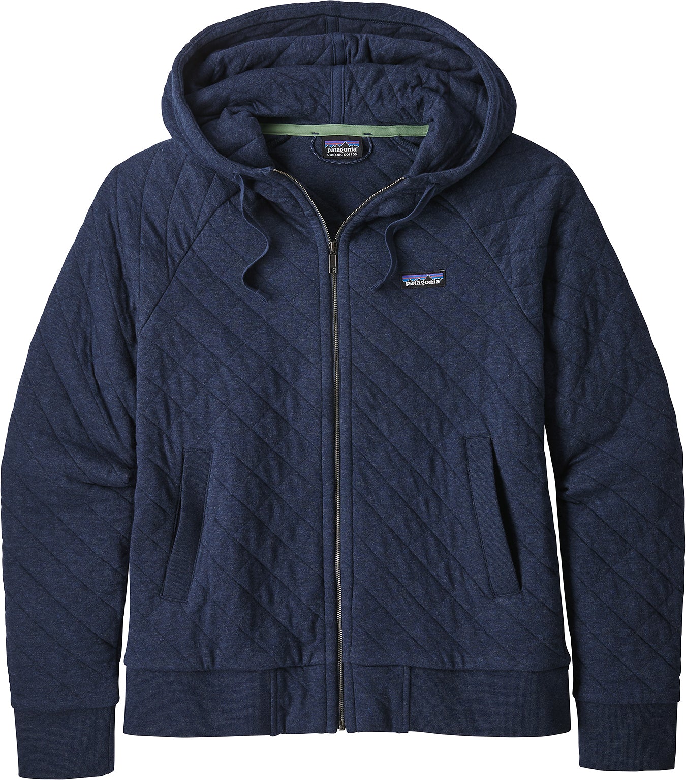 patagonia organic cotton quilt hoodie