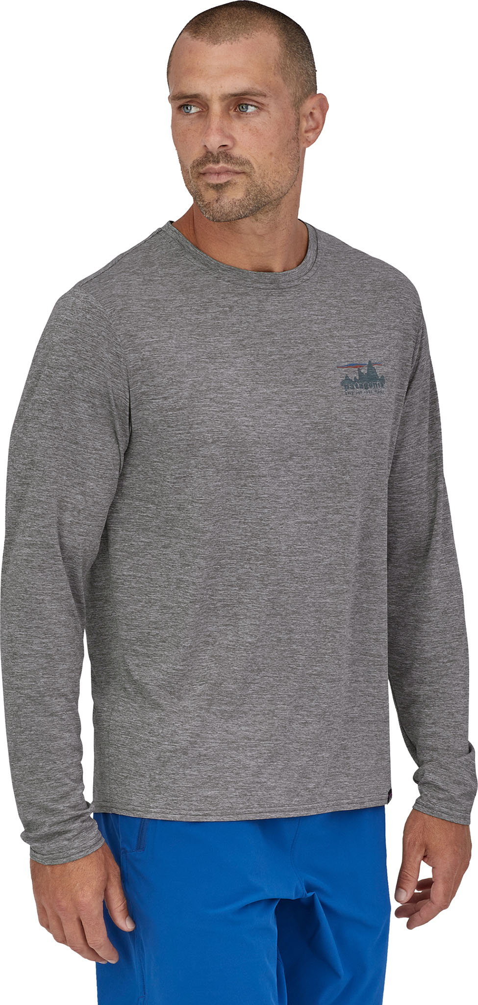 Patagonia Capilene Cool Daily Long Sleeve Graphic T-Shirt - Men's