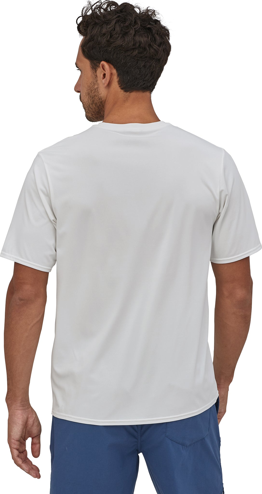 Patagonia Capilene Cool Daily T-Shirt - Men's XL Pumice - Dyno White X-Dye