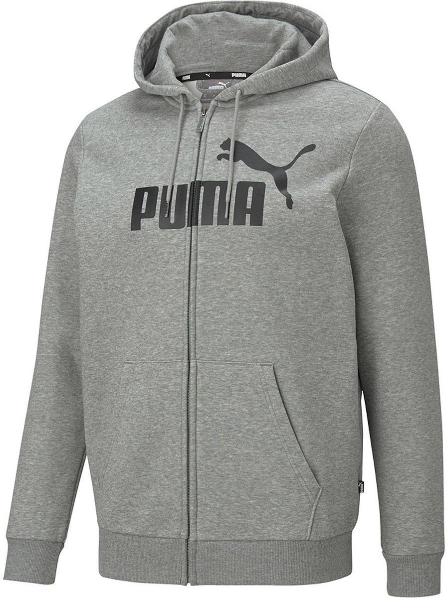 Puma Ess Big Logo Fz Hoodie Fl - Men’s | Altitude Sports