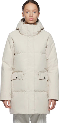 LEGENDARY White Winter Jacket, Women Snow Jacket, Oversized Jacket