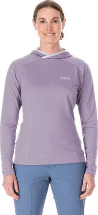Rab Womens Forge LS Tee - Thistle