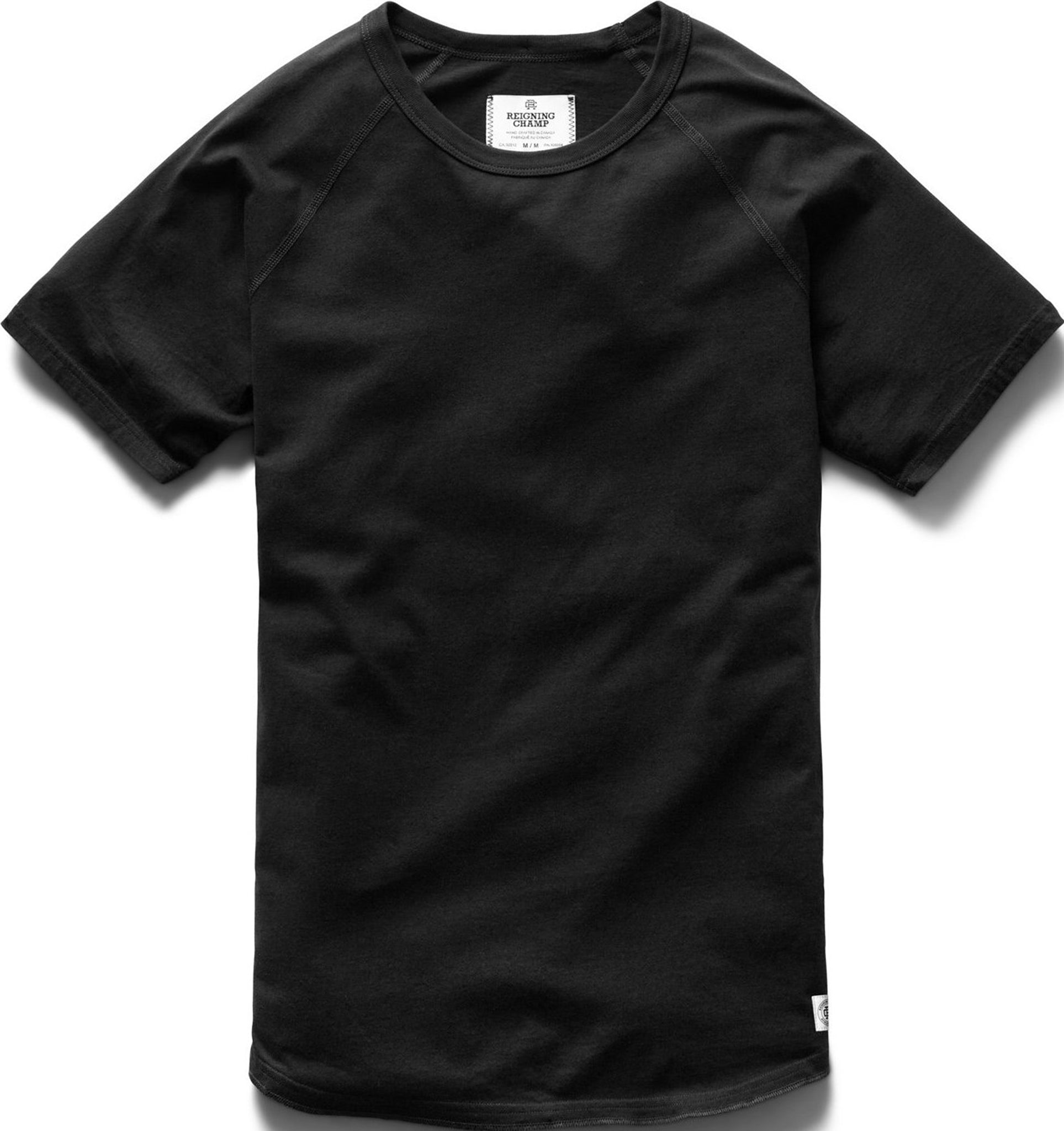 Reigning Champ Raglan T-Shirt - Ringspun Jersey - Men's