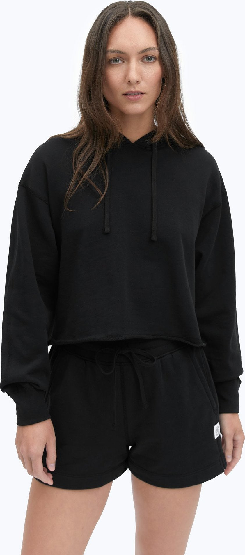 reigning champ cut off hoodie