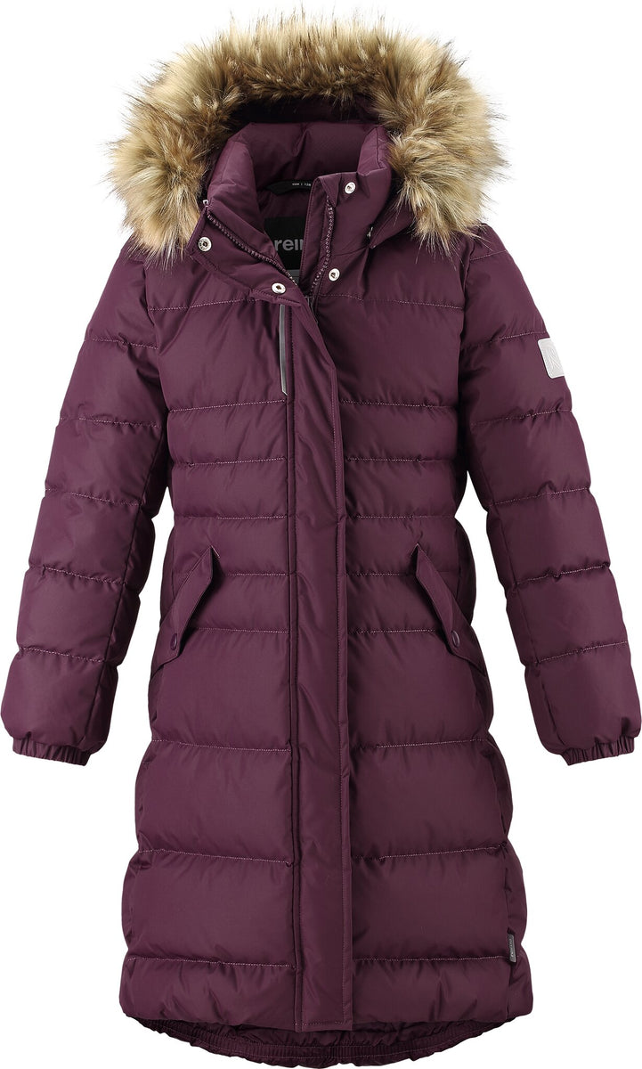 Reima Satu Long Down Jacket - Kids | Altitude Sports