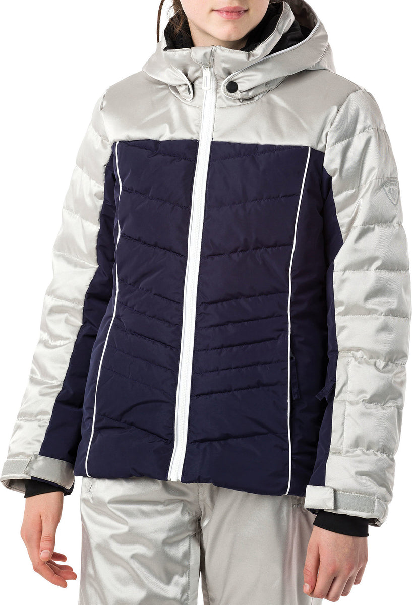 Rossignol Polydown Pearly Ski Jacket - Girls | Altitude Sports