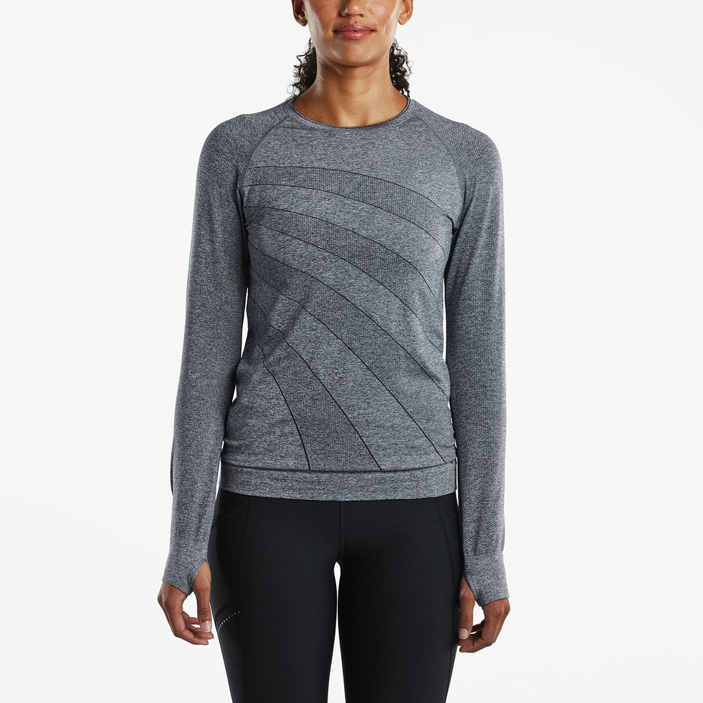 saucony men's dash seamless long sleeve