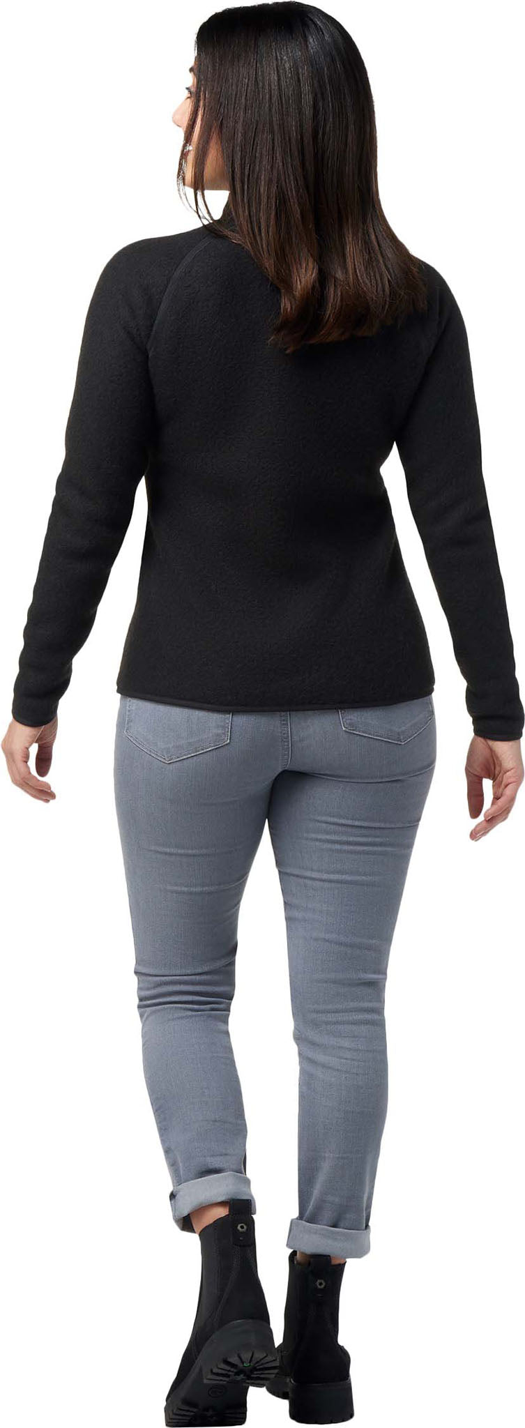 smartwool hudson trail full zip fleece sweater women's