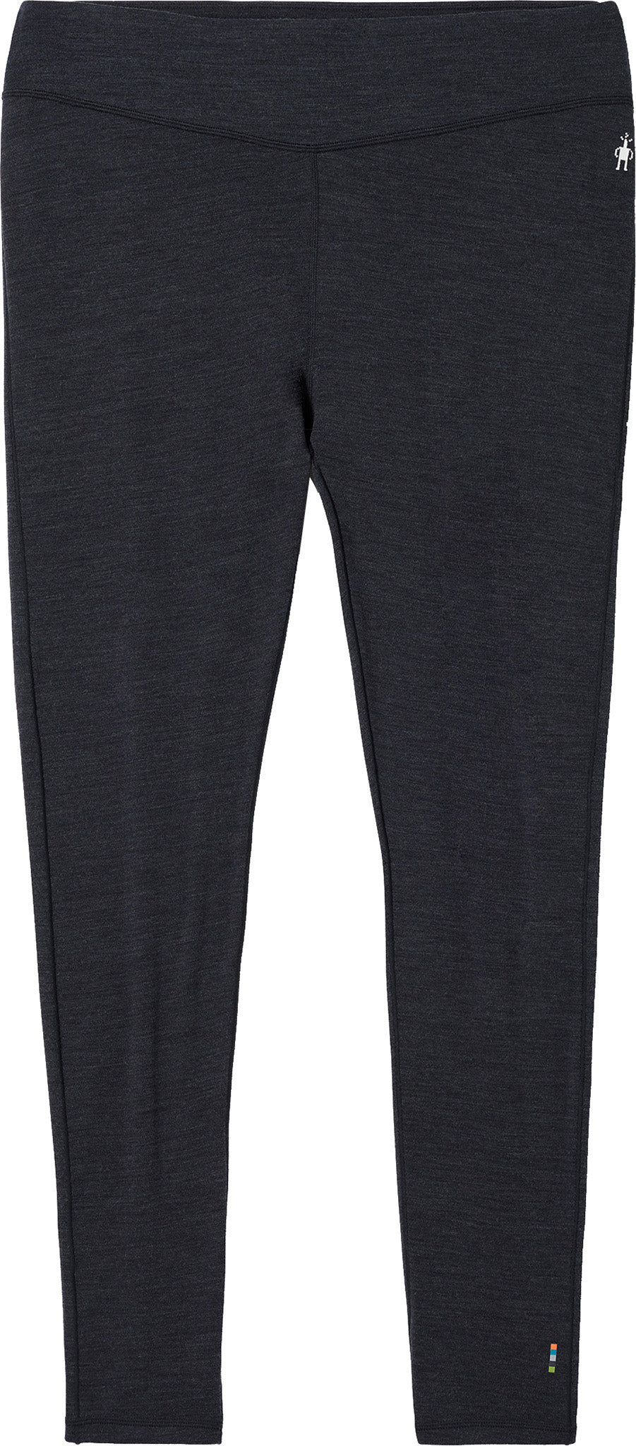 Women's Merino Wool Pants - Base Layer Leggings Charcoal Grey, Bottom, Underwear, Thermal, Lightweight