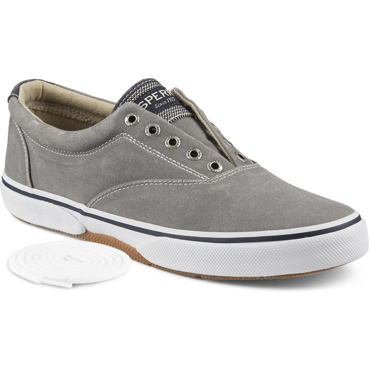 men's halyard cvo laceless saturated sneaker