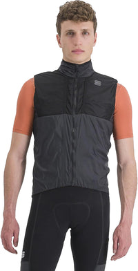 Men's Holster Vest - *El Viajero* Black & Moonstone