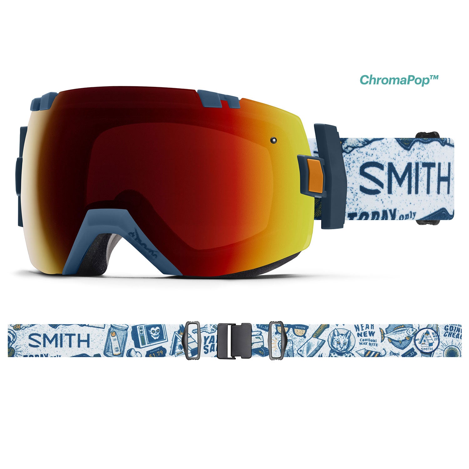 Smith Optics I/OX - Kindred - Chromapop Sun Red Mirror + Chromapop