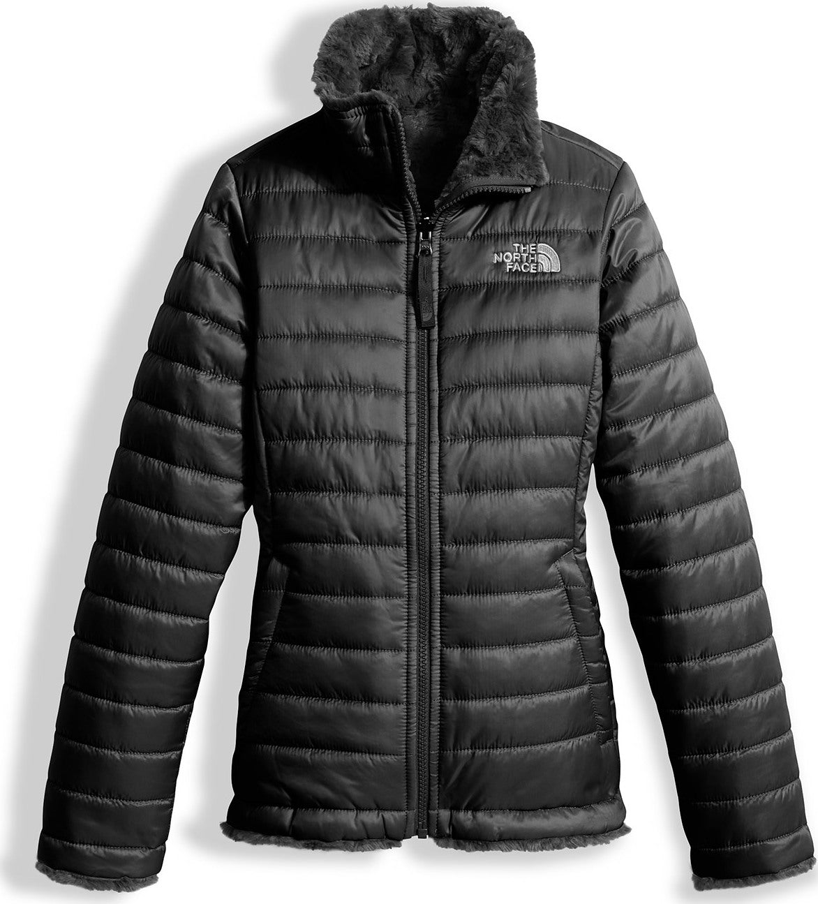 the north face girl's reversible mossbud swirl jacket