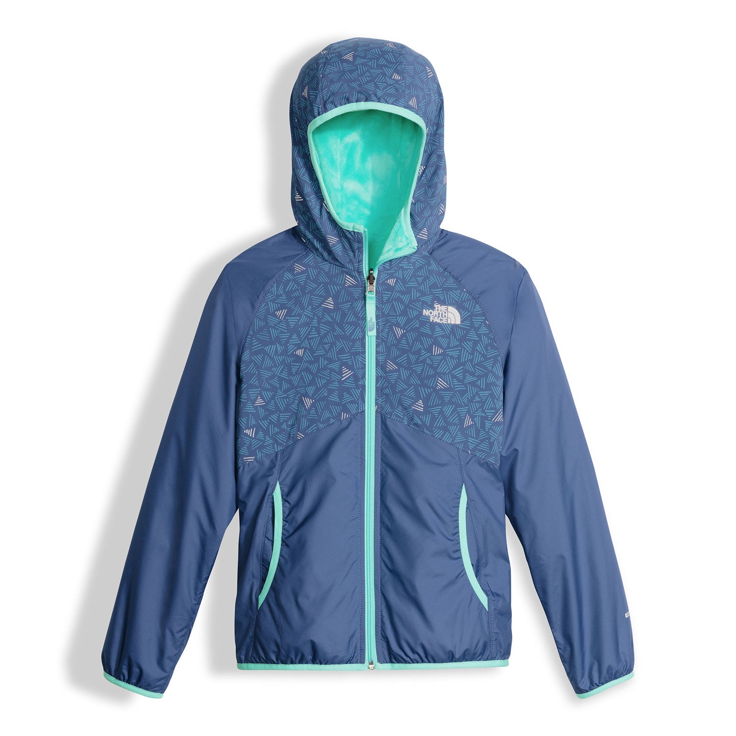 north face reversible breezeway wind jacket