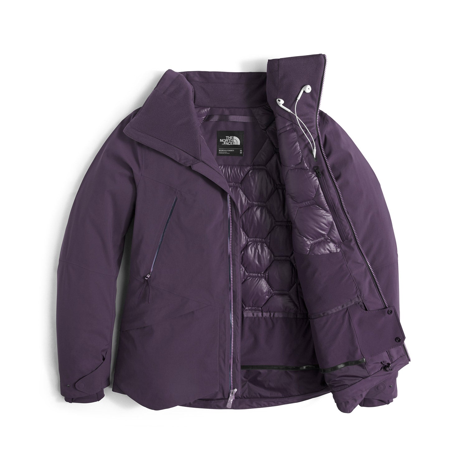 the north face women's diameter down hybrid jacket