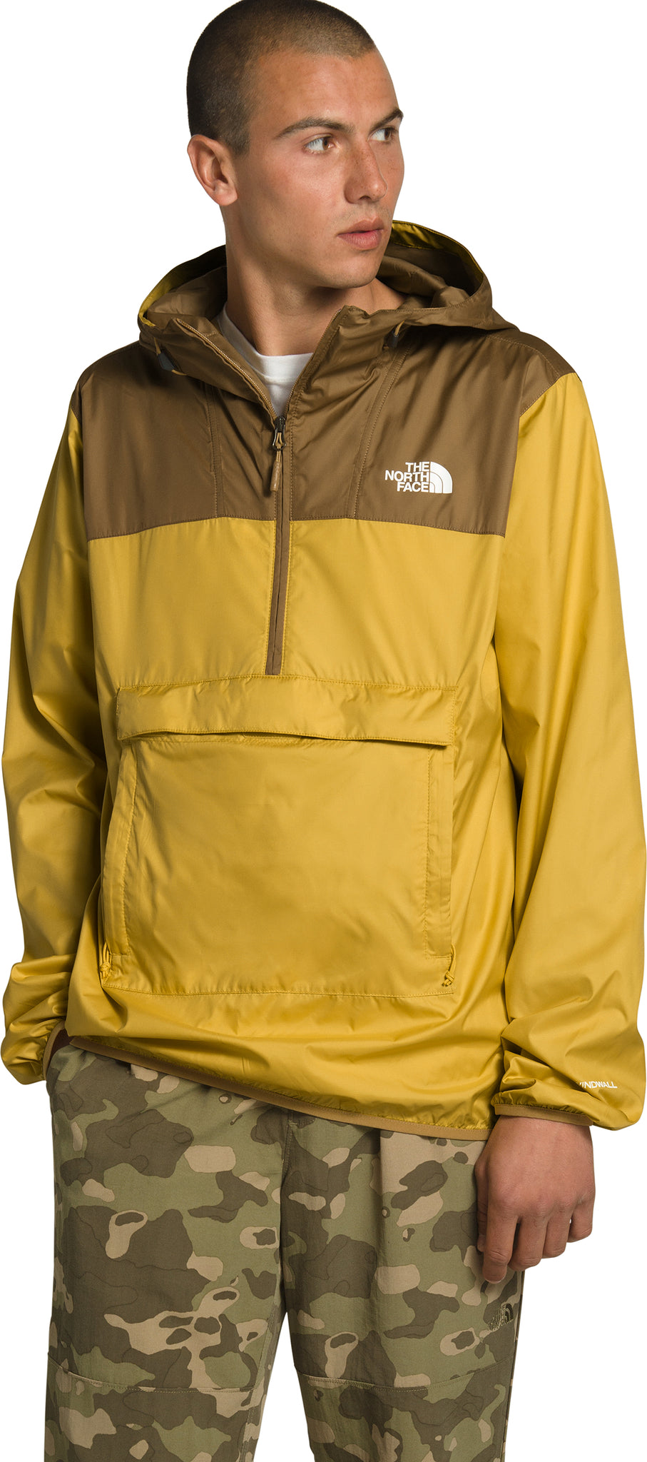 north face fanorak yellow