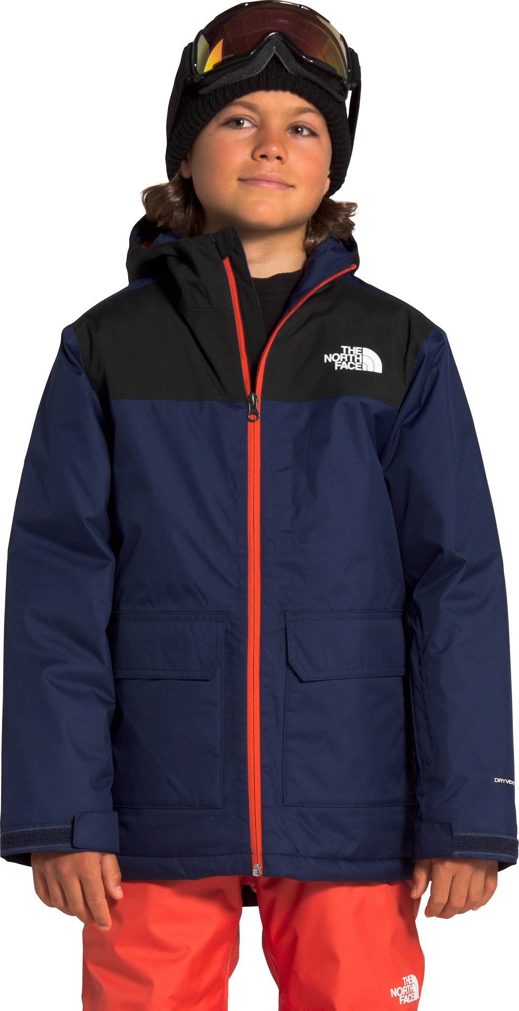 boys navy north face jacket