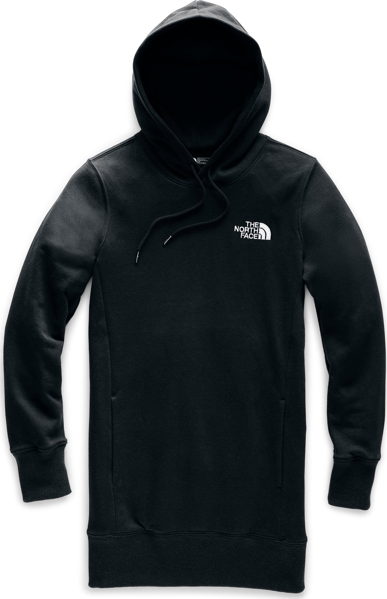 north face extra long hoodie