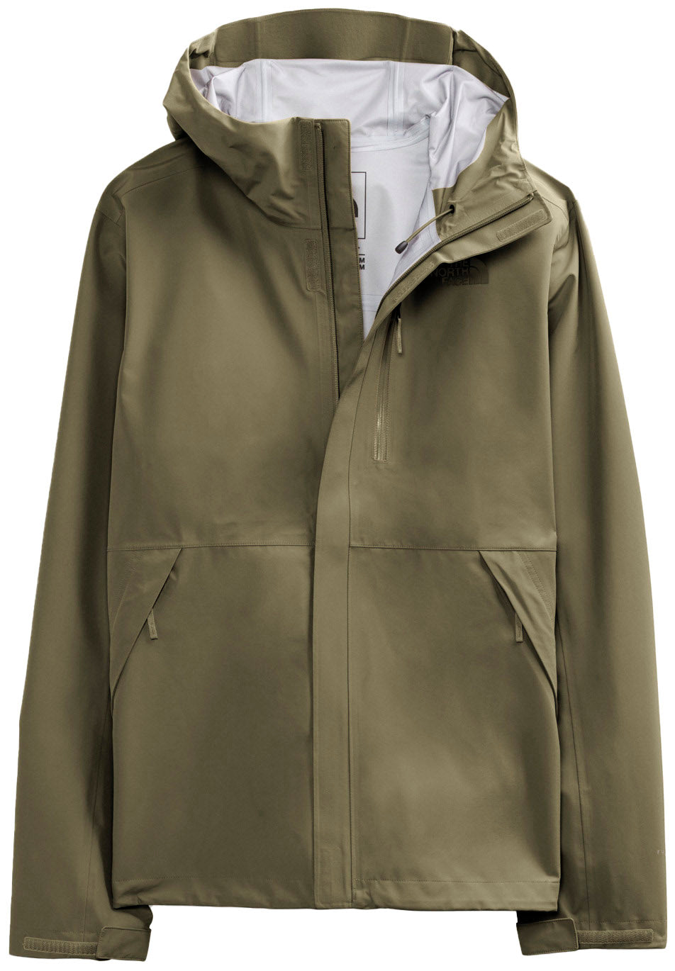 north face dryzzle jacket olive