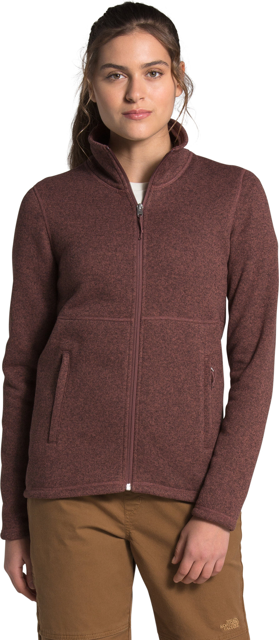 the north face women's crescent full zip
