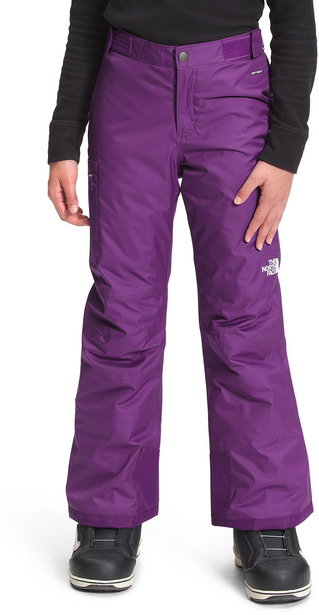 The North Face Freedom Insulated Kids Snow Pants Gravity Purple (Size 7 ...