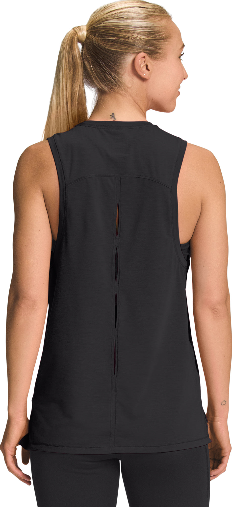 The North Face New Strappy Tank Top in Black