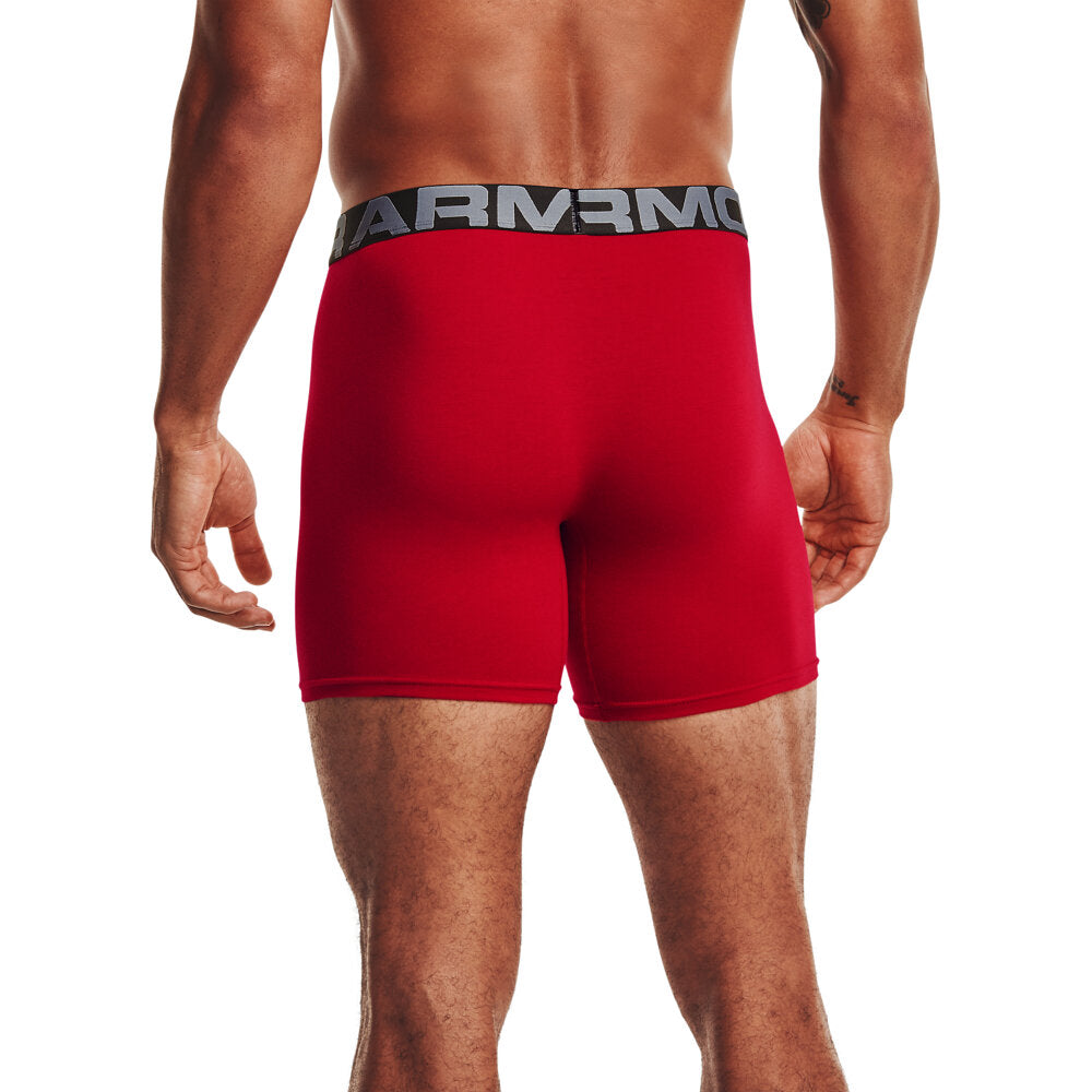 Under Armour Charged Cotton 3 Pack Boxer - Men's