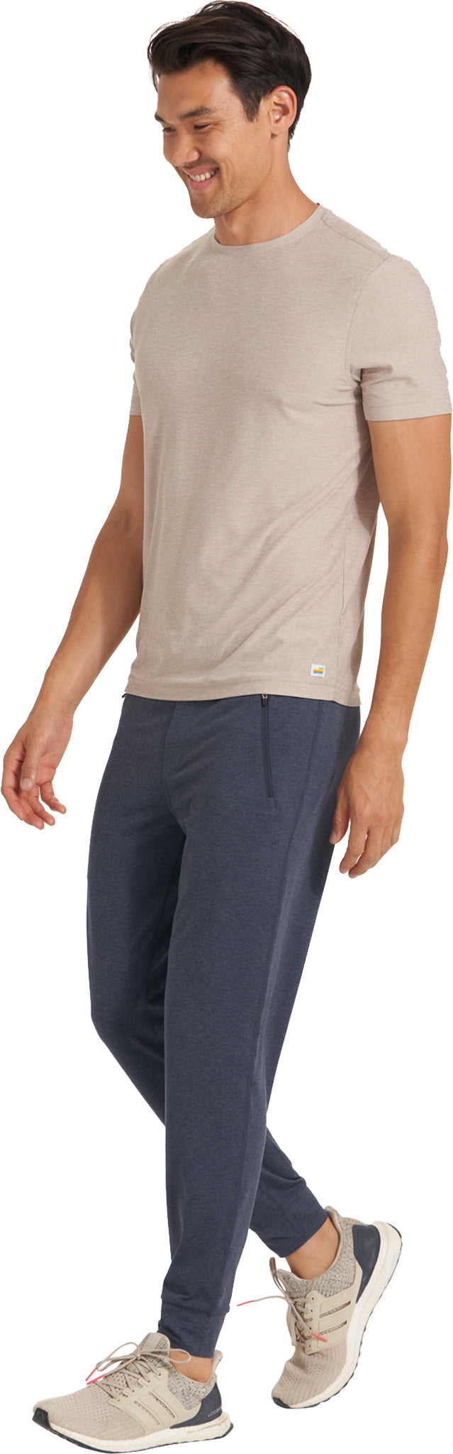 NWT Men's Vuori Azure Heather Ponto Performance Joggers Pants (Size:  Medium)