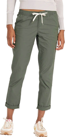 Pantalon femme chaud poches latérales ceinture élastique