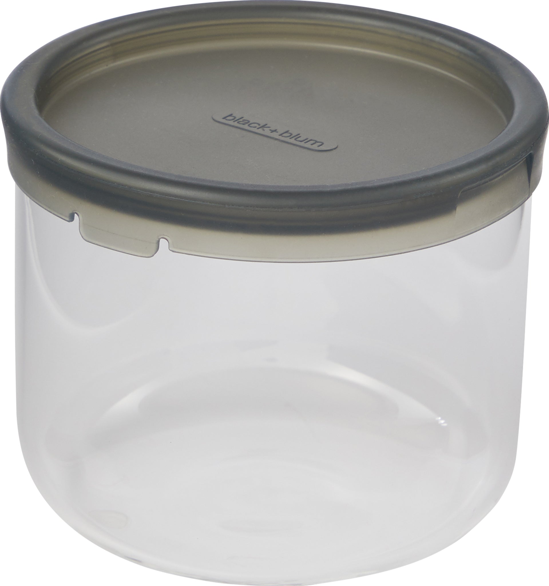 Black Blum Glass Lunch Pot Large - Slate - 600ml