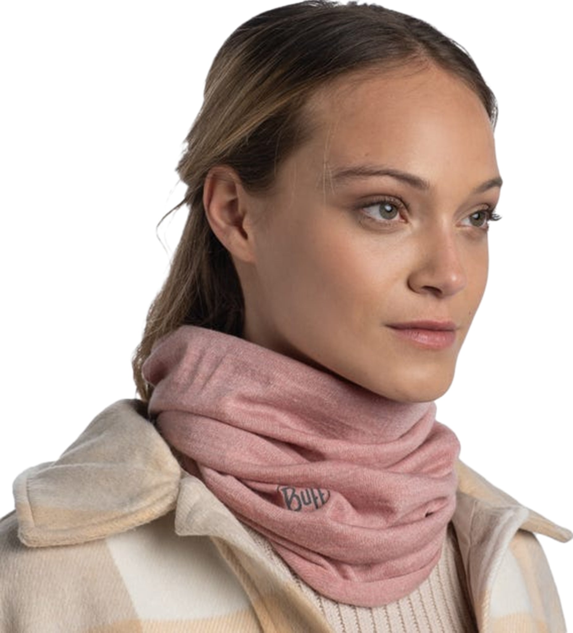 Cache-cou Laine Merino - Collection Femme | Taupe