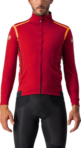 Louis Garneau Half Zip Long Sleeve Winter Cycling Jersey (Women's Large) Red