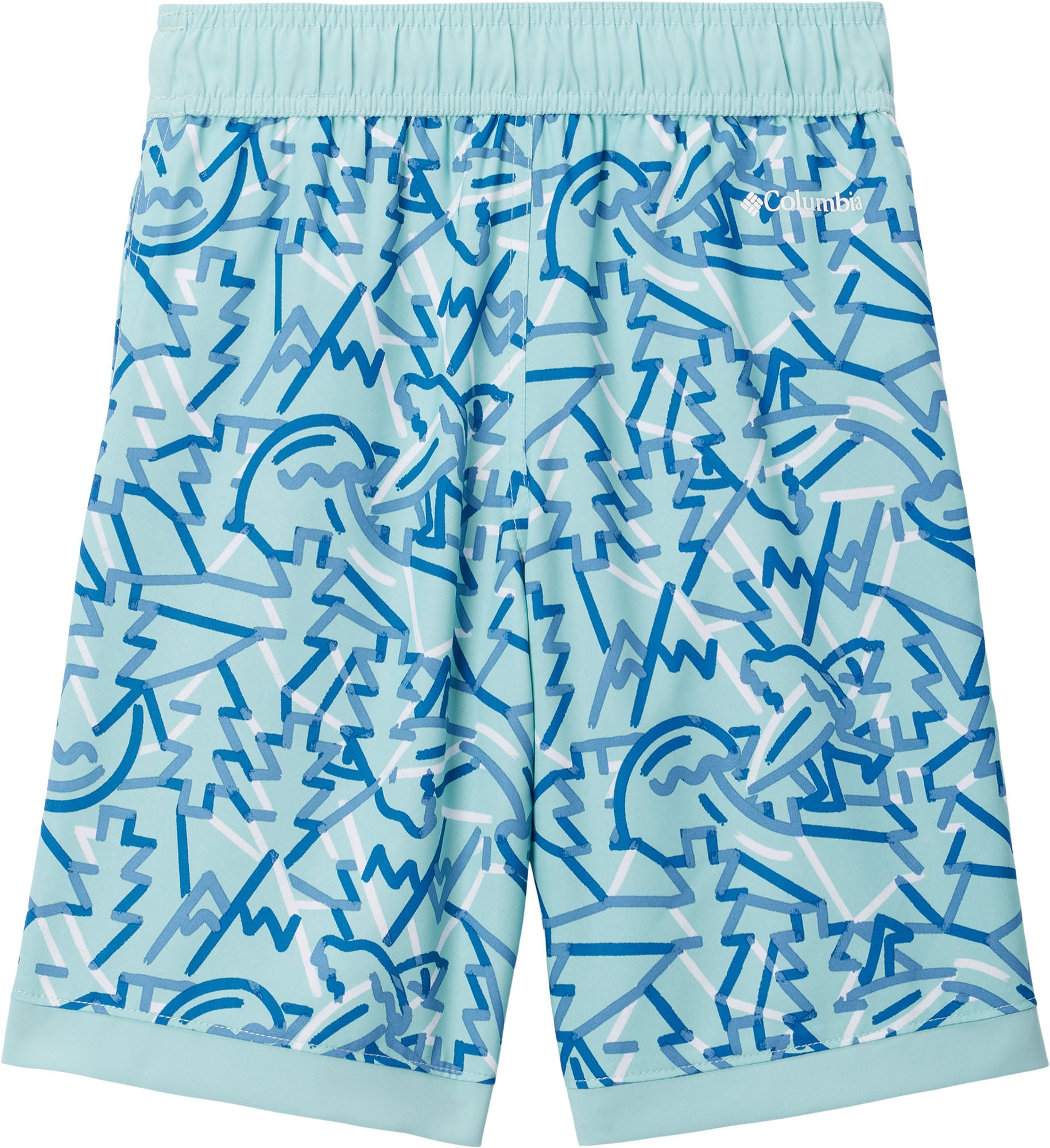 Columbia Sandy Shores Boardshort - Boys M Collegiate Navy Undercurrent