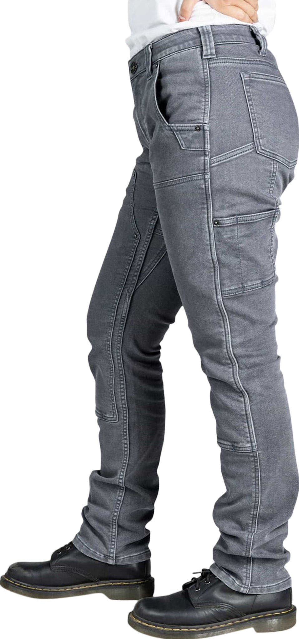 Dovetail Workwear Maven Slim Pants, No Fade Denim, 30 Inseam