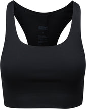 Girlfriend Collective Dylan Cropped Sports Bra, Midnight at John