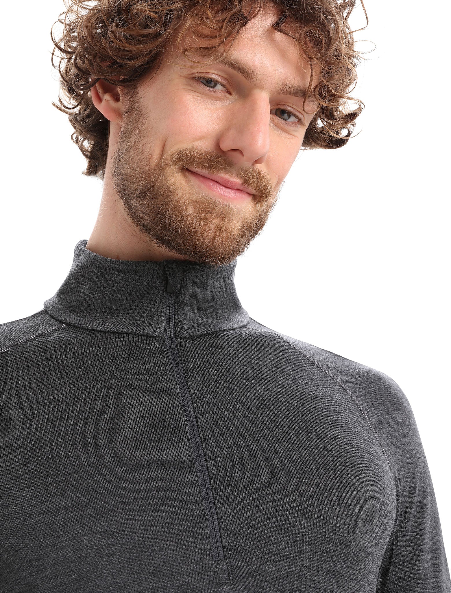 icebreaker 260 ZoneKnit Merino Long Sleeve Half-Zip Thermal Top