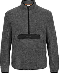 ICEBREAKER-W MER 260 VERTEX LS HALF ZIP NATURALSHAD  BLACK/LODEN/NIGHTSHADE/J - Thermal T-shirt