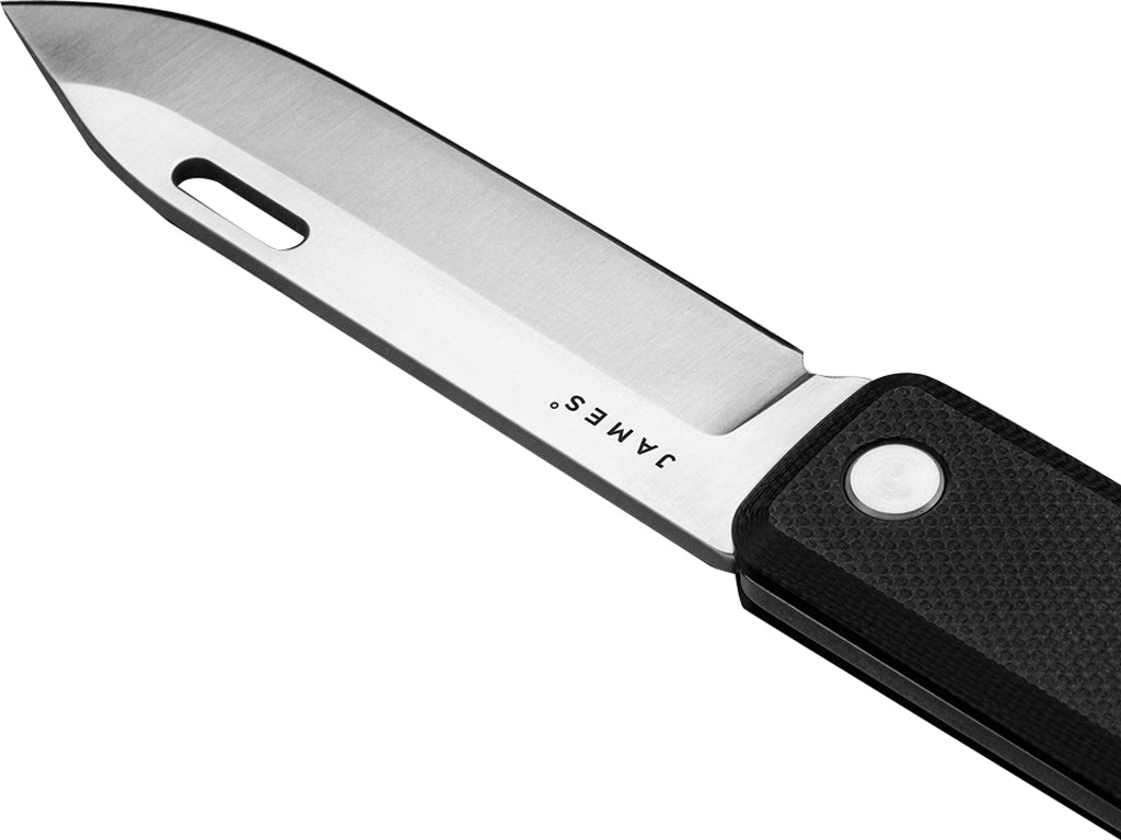 The James Brand Ellis Scissors, Black, Black, G10 pocket knife