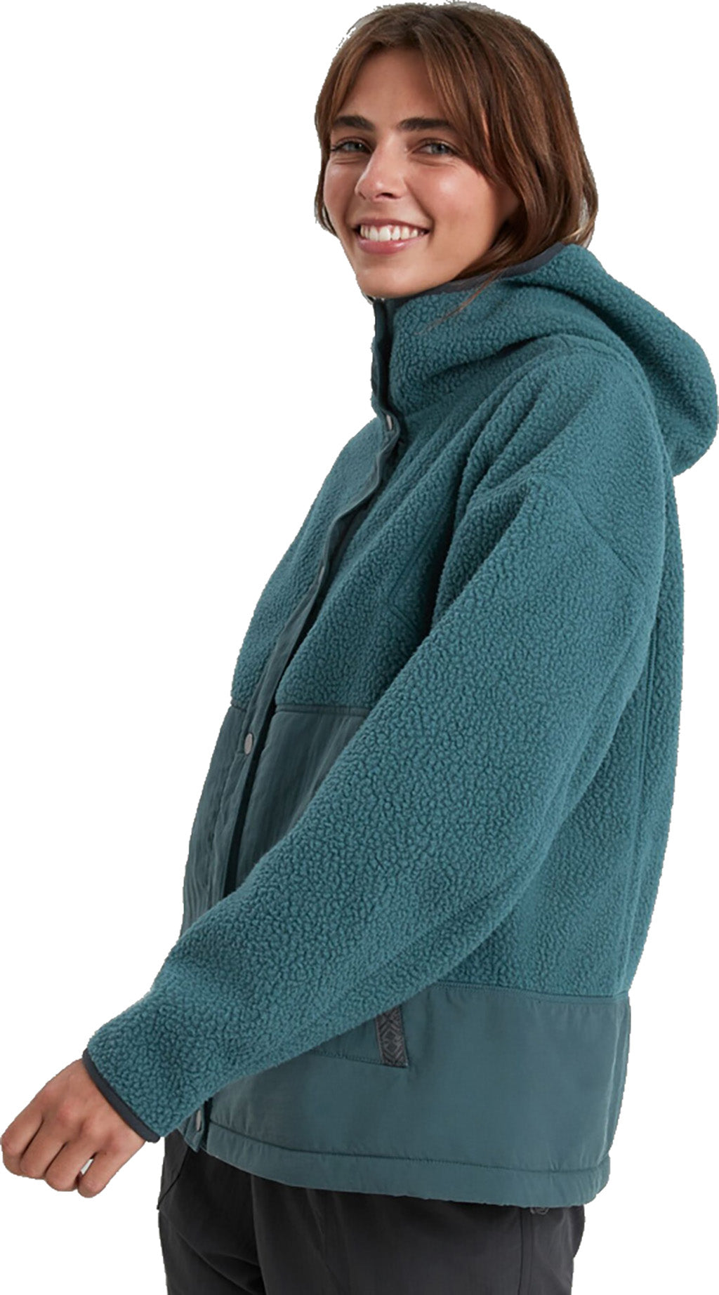 Kathmandu Co-Z High Pile Fleece Oversize Hooded Sweatshirt - Women's