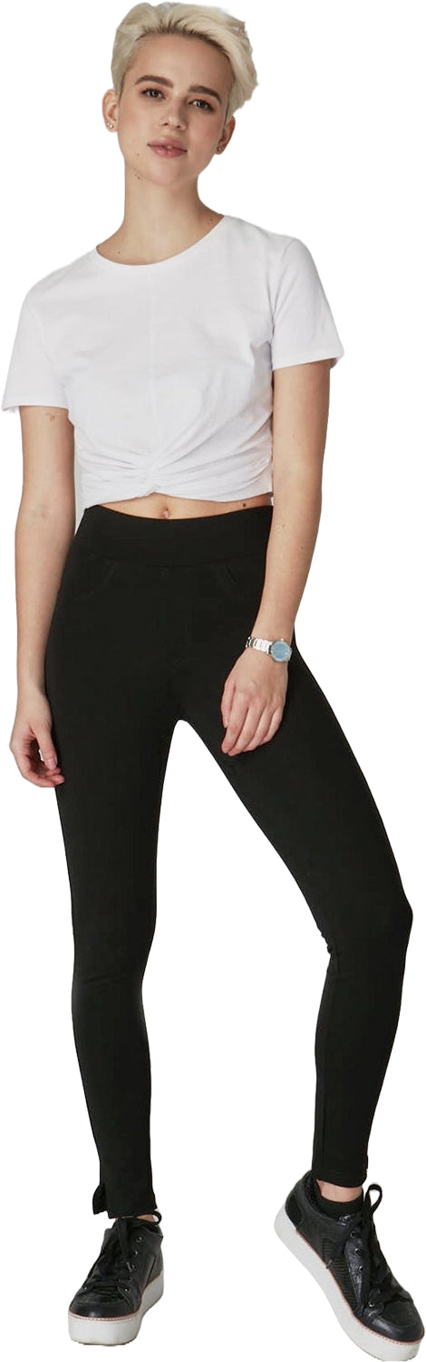 Lola Jeans Anna Mid Rise Athleisure Skinny Leggings - Women's