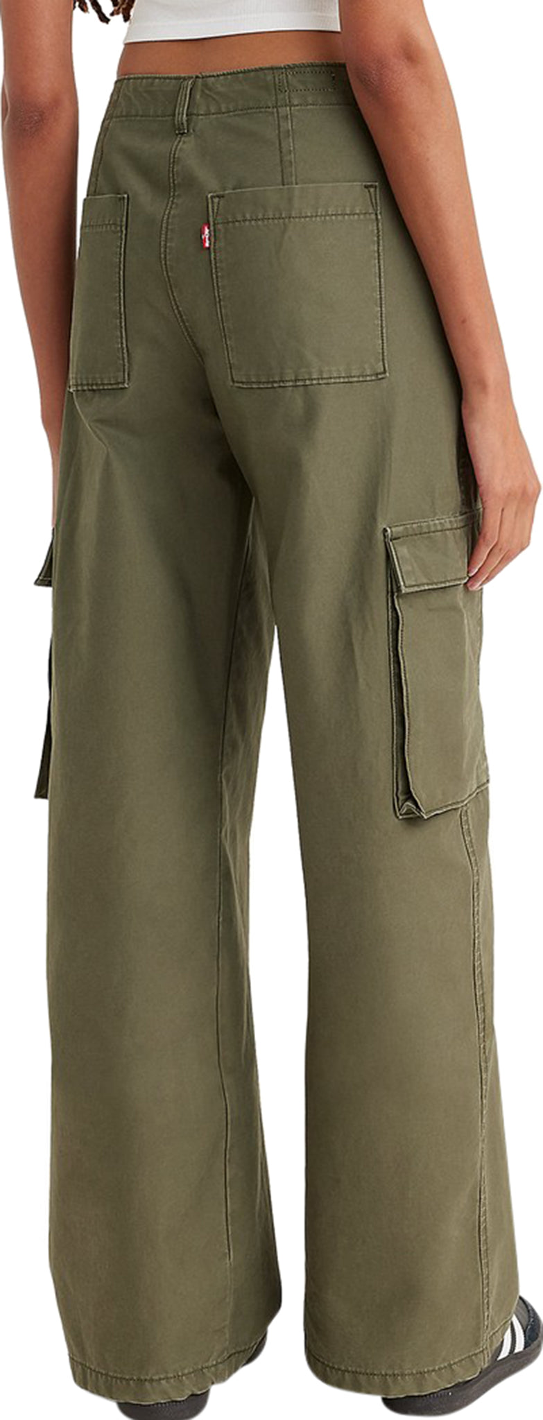 Levi's® BAGGY - Cargo trousers - olive night/olive 