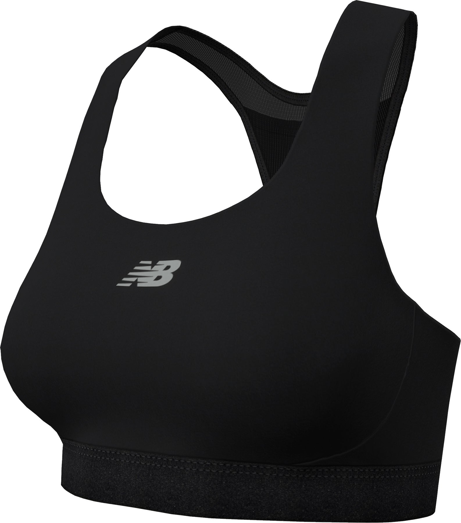 New Balance Sleek Medium Support Pocket Sports Bra - Women's