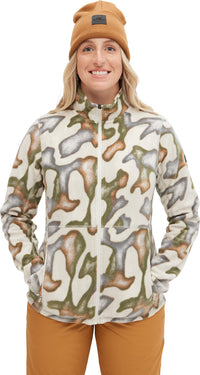 Women's Malo Fleece Lined Pullover Flannel - Ridgeline Rust