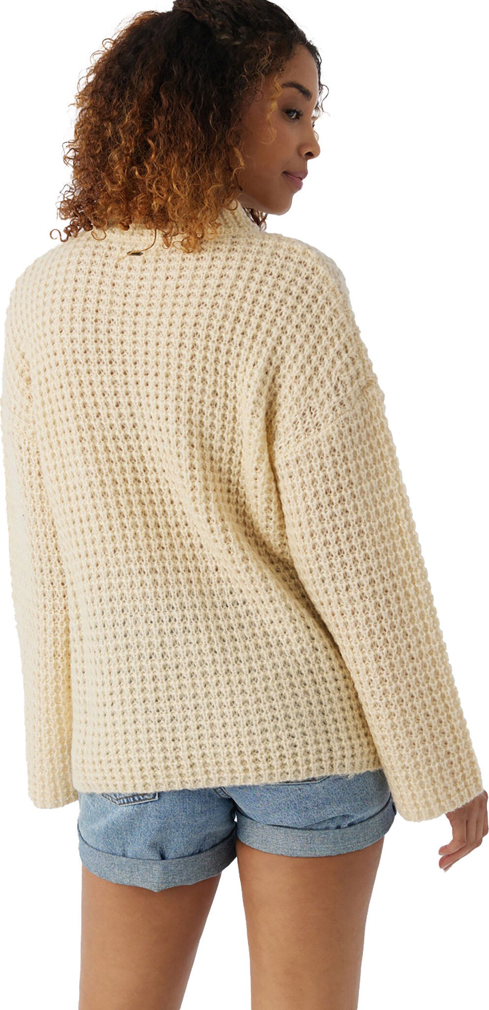 Long Sleeve Mock Neck Sweater