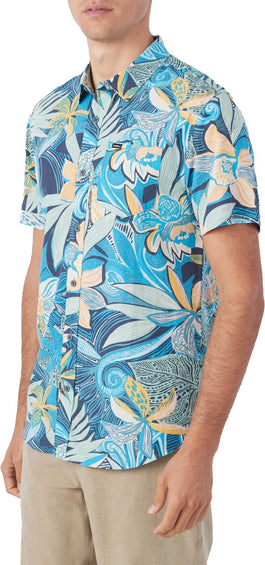 O'Neill Oasis Eco Short Sleeve Modern Shirt - Men’s XL Mdt Blue