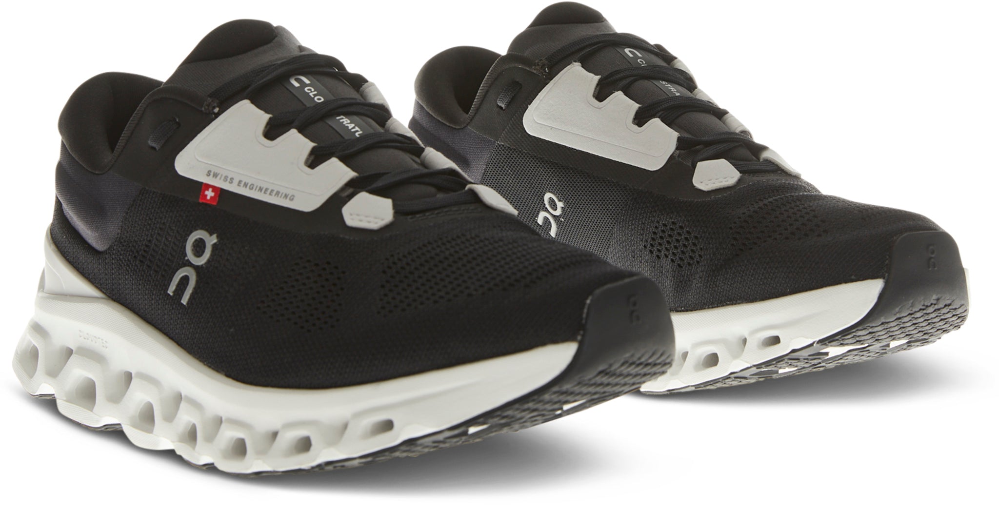  On Cloudstratus 3 Men's Running Shoes, Black