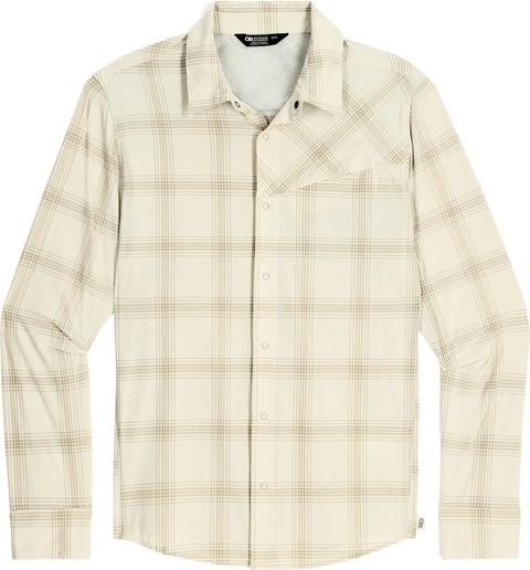 Outdoor Research Astroman Long-Sleeve Sun Shirt - Men's Balsam Plaid M